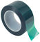 nastro di verde dell'ANIMALE DOMESTICO della maschera di temperatura elevata di 0.06mm/0.09mm con l'adesivo del silicone fornitore