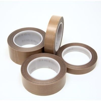 Cina Nastro ad alta temperatura del panno di vetro della fibra del teflon di PTFE nell'uso di colore di Brown per la saldatura a caldo delle macchine fornitore