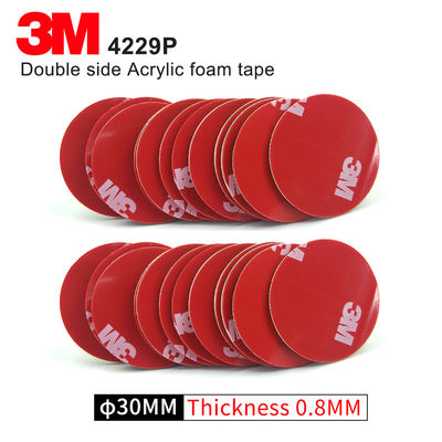 Cina Nastro biadesivo in schiuma acrilica 3M 4229P Kiss Cut | 75MM | Cerchio | Grigio | Nastro per auto fornitore