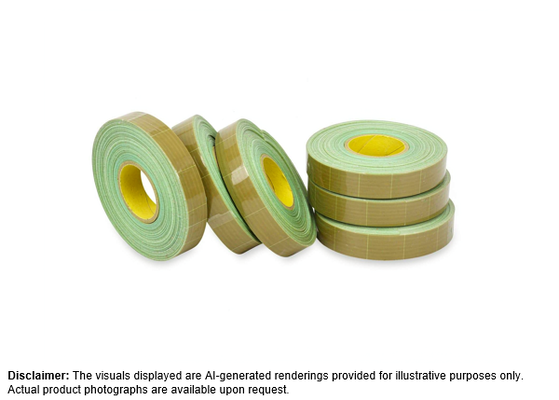 Cina 3M 500 | Rubber Base | For Masking and Surface Protection | 0.91mm Thickness | Green fornitore