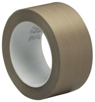 Nastro ad alta temperatura del panno di vetro della fibra del teflon di PTFE nell'uso di colore di Brown per la saldatura a caldo delle macchine fornitore