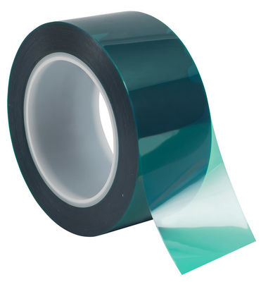 La temperatura elevata adesiva del poliestere del silicone verde del nastro protettivo ampiamente usa per il rivestimento di potere fornitore
