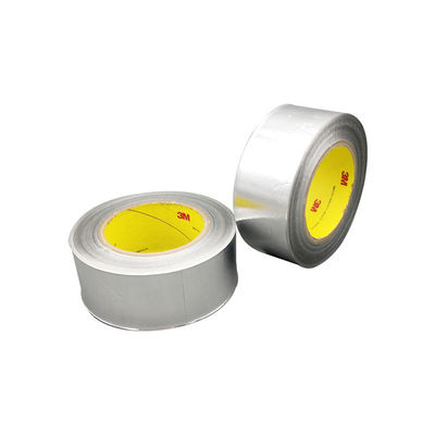 3M 363 & 3M 363L. Nastro di tessuto in vetro in foglio di alluminio. Nastro ad alta temperatura. 0,19 mm. Adesivo trasparente in silicone. fornitore