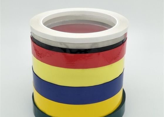 Nastro Mylar. Rivestimento in poliestere con adesivo acrilico. Nastro isolante. Rosso. Giallo. fornitore