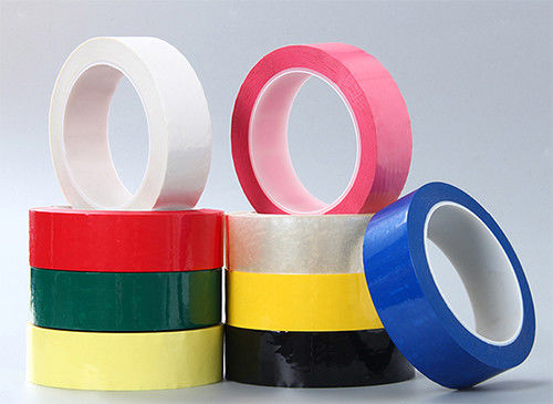 Nastro Mylar. Rivestimento in poliestere con adesivo acrilico. Nastro isolante. Rosso. Giallo. fornitore