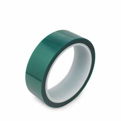 Nastro verde PET. Mascheramento ad alta temperatura. 0,06 mm/0,09 mm. Adesivo in silicone. fornitore