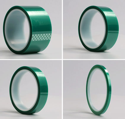 Nastro verde PET. Mascheramento ad alta temperatura. 0,06 mm/0,09 mm. Adesivo in silicone. fornitore