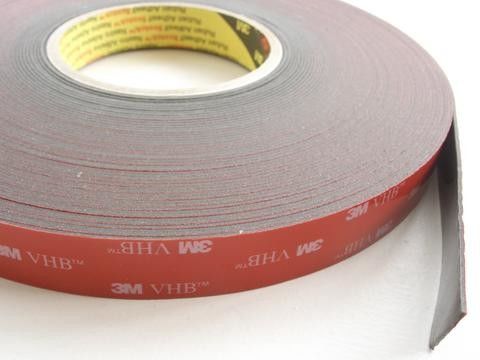 nastro acrilico parteggiato grigio di legame di spessore del nastro 2.3mm della schiuma di 3M 4991 doppio fornitore