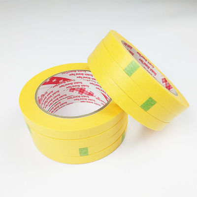 Singolo buon mascheramento dipinto parteggiato di crêpe di rimozione pulita UV di resistenza di nastro di carta fornitore