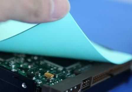 Cuscinetto conduttivo termico con il silicone per trasferimento di calore multiforme fornitore