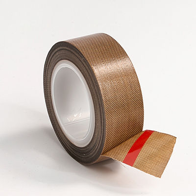 Nastro adesivo resistente della vetroresina del teflon PTFE di temperatura di calore per la saldatura a caldo dell'imballaggio fornitore
