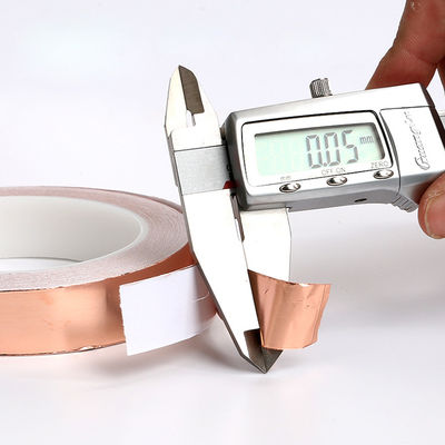 EMI di rame tagliante RFI della stagnola che protegge spessore del nastro 0.05mm fornitore