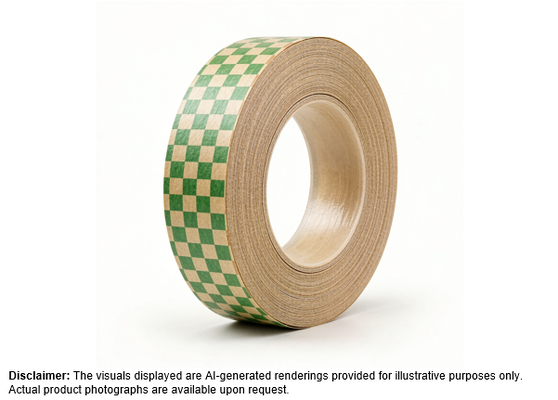 3M 410M | Paper Tape | Double Sided | 0.15mm Thickness | Green fornitore