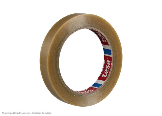 tesa 4124 | 65 µm PVC Film | Natural Rubber | 60 N/cm Tensile | Medium to Heavy Cartons fornitore